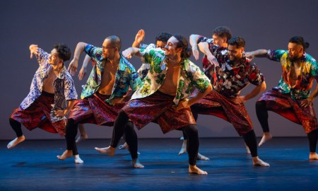 Fresh Movement Collective in 'MĀUI' at the Sydney Opera House. Photo by Daniel Boud.