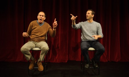 Gideon Obarzanek's 'Two Jews walk into a theatre...'. Photo by Sarah Walker.