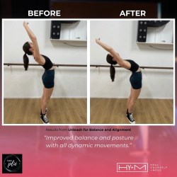 Skill and flexibility improvements from Plié, Groove'n'Shuffle studio.